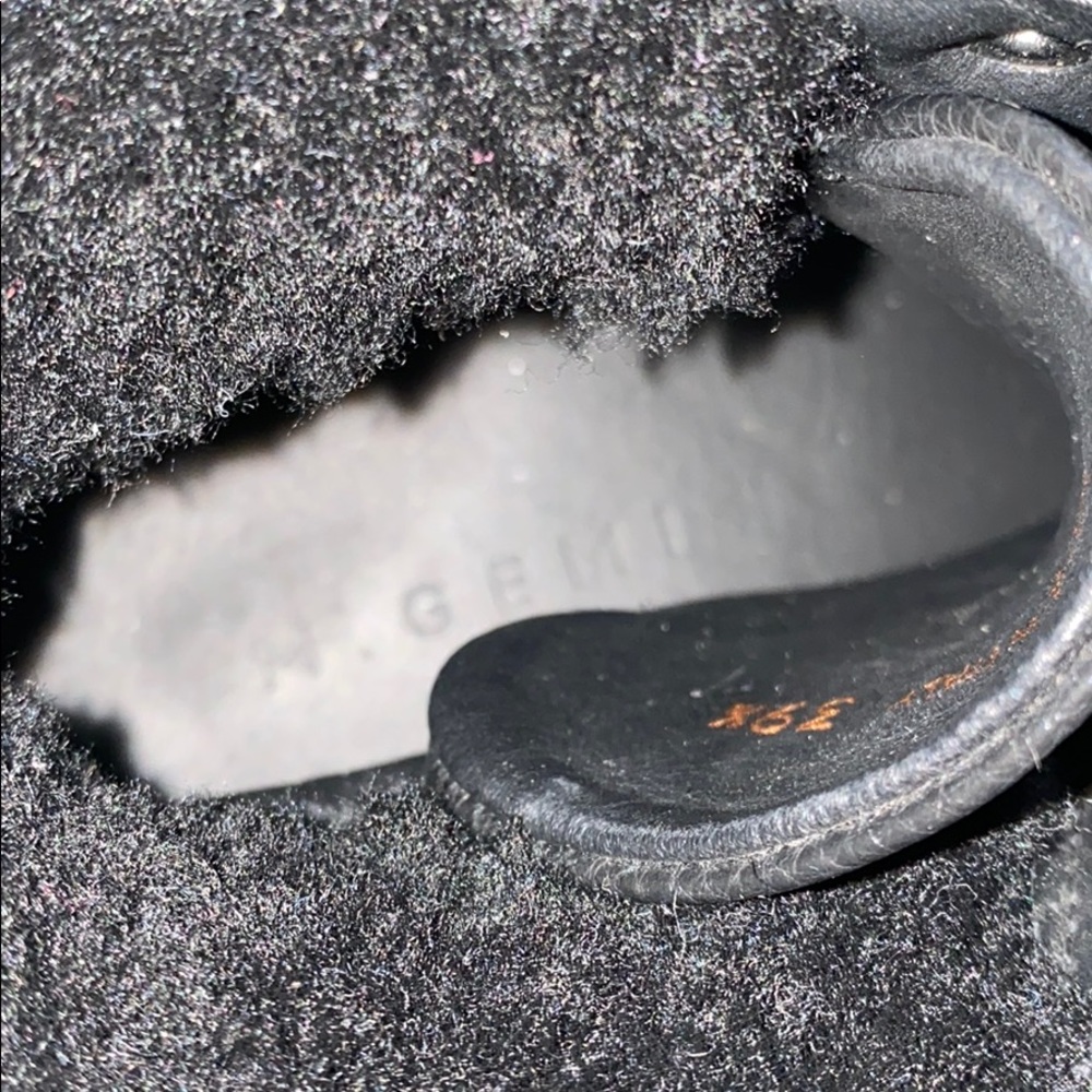 M. GEMI black fur boots - Picture 4 of 4